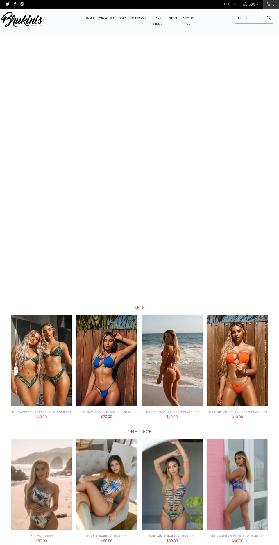 brukinis.com shopify website screenshot