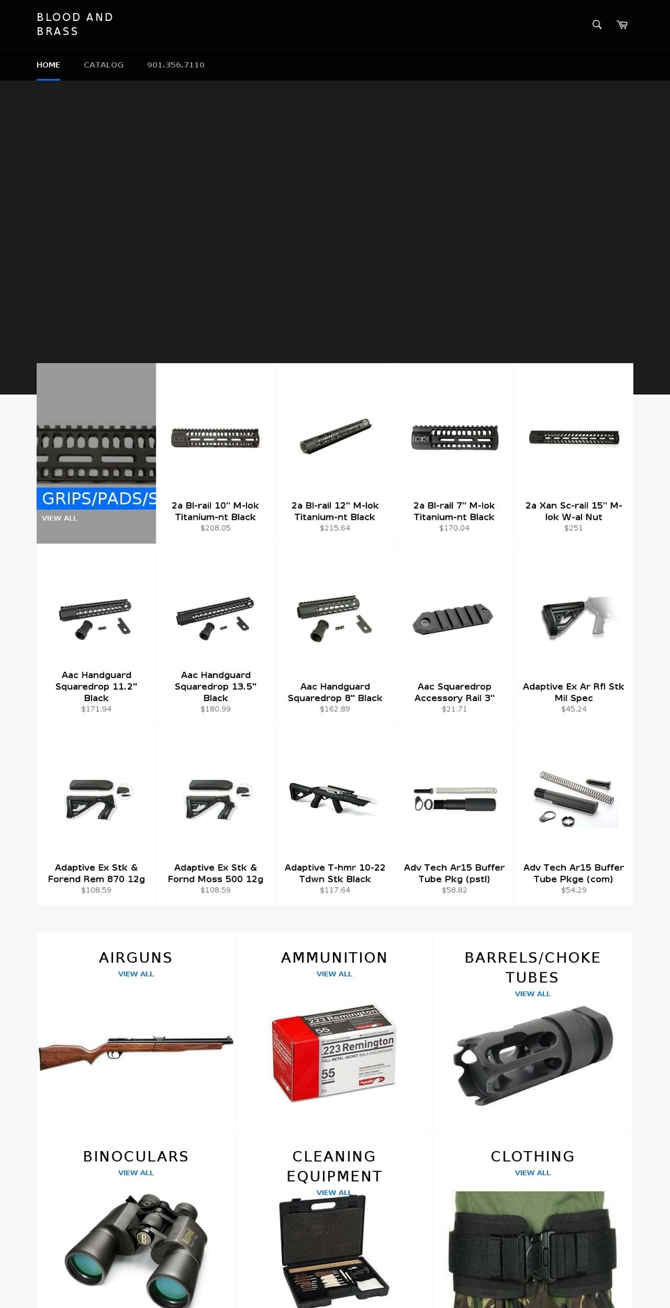 brushfiretactical.co shopify website screenshot