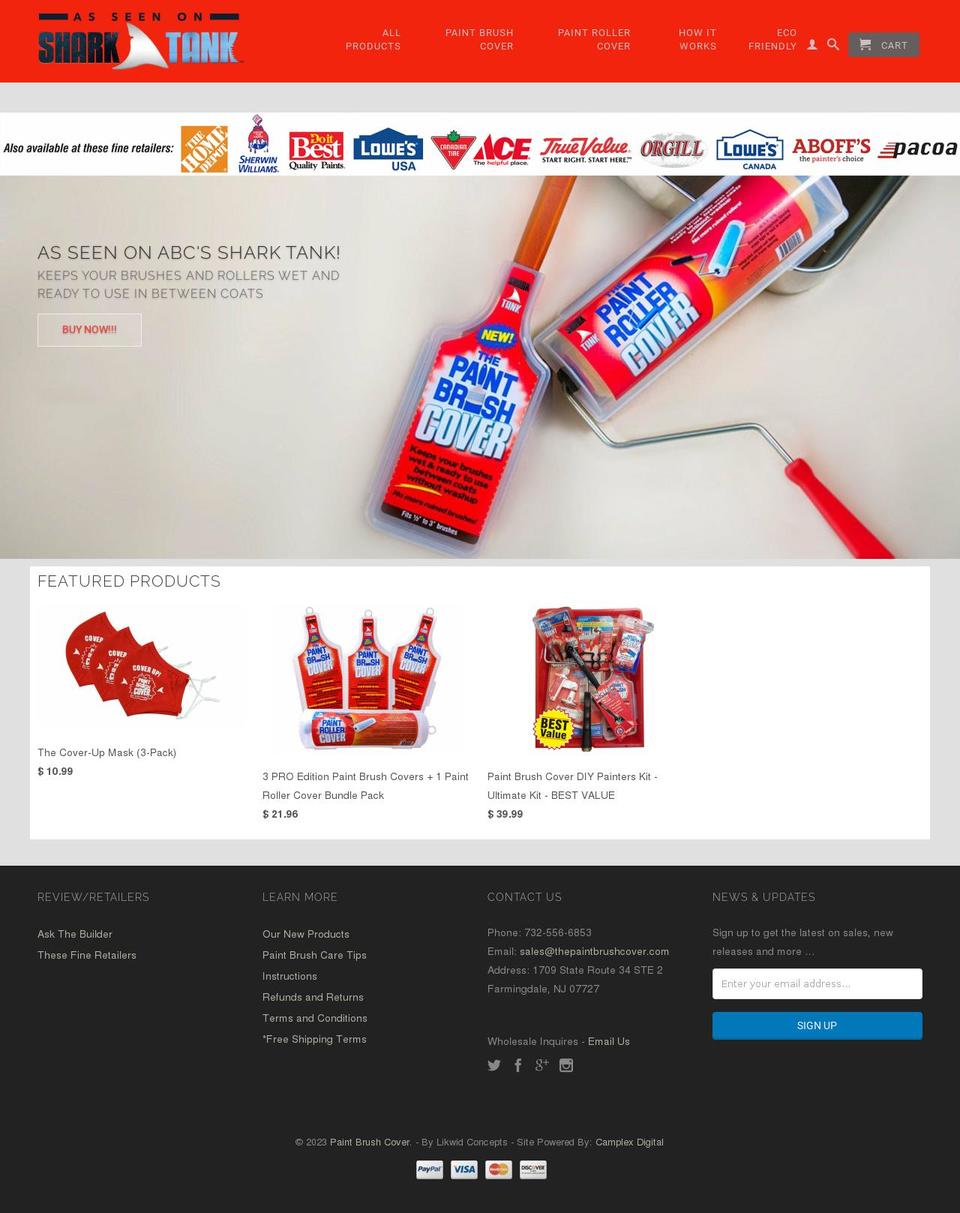 Ha Shopify theme site example brushnrollerkeeper.com