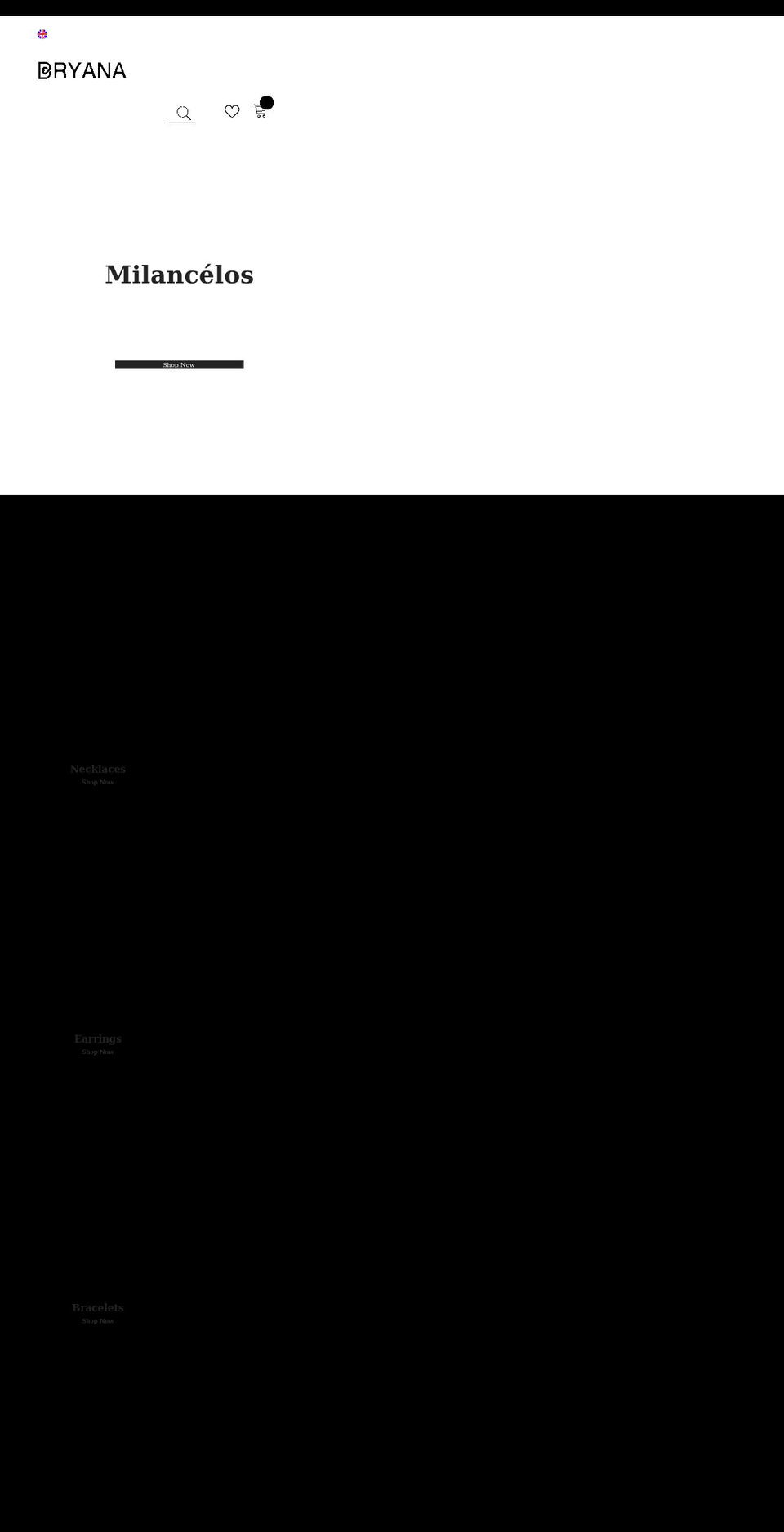 bryana.co shopify website screenshot