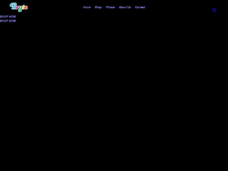 bryteproducts.com shopify website screenshot
