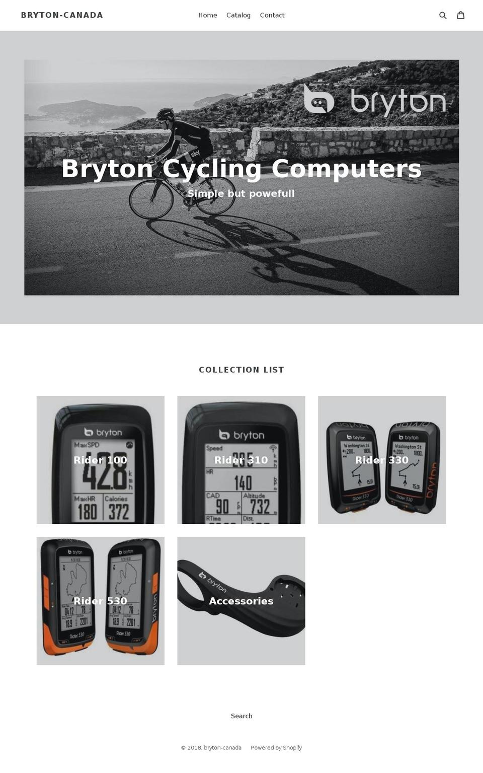 brytoncanada.com — Shopify storefront screenshot