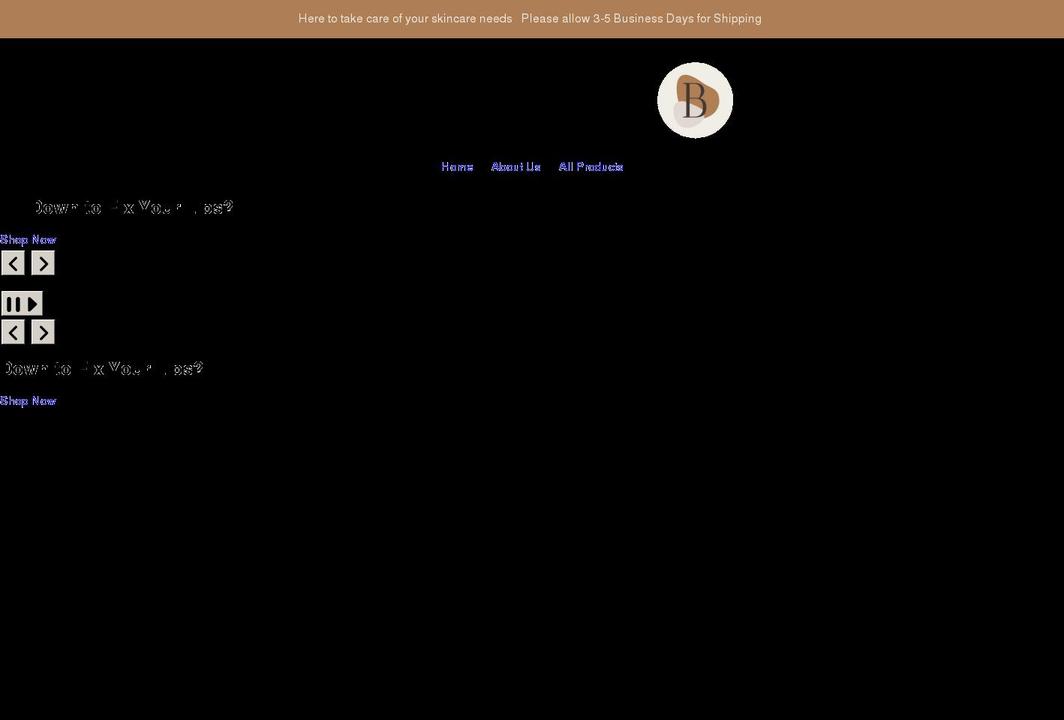 bsmoothskin.com shopify website screenshot