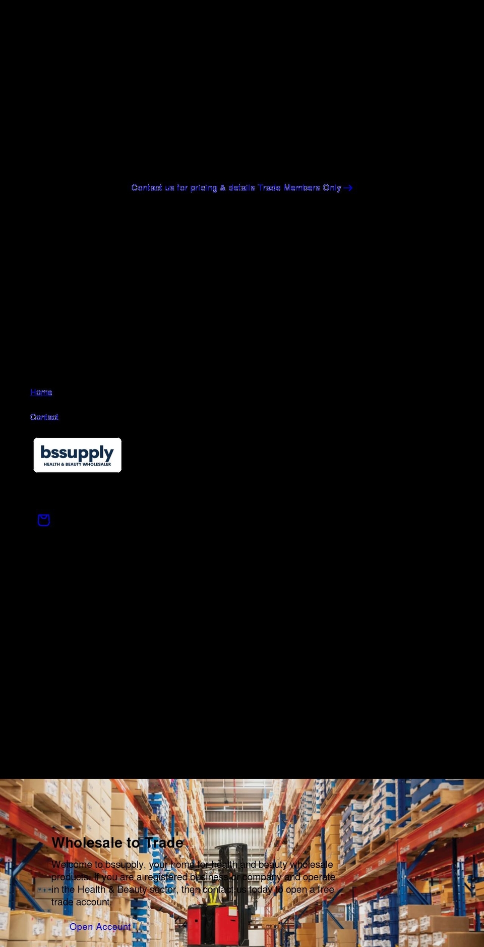 bssupply.co.uk shopify website screenshot