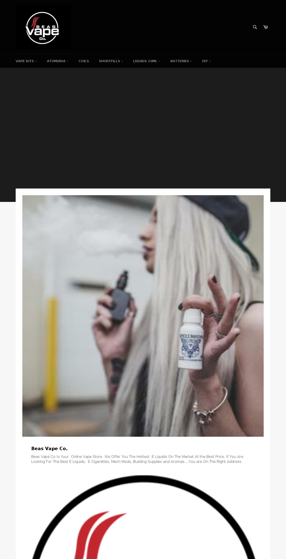bsvape.com — Shopify storefront screenshot