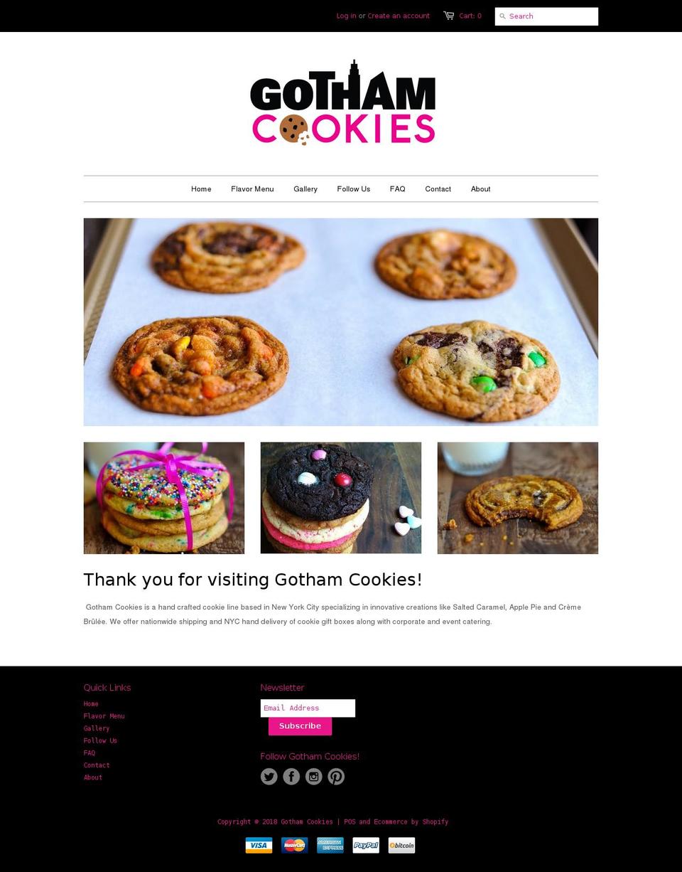 btc-cookies.com shopify website screenshot