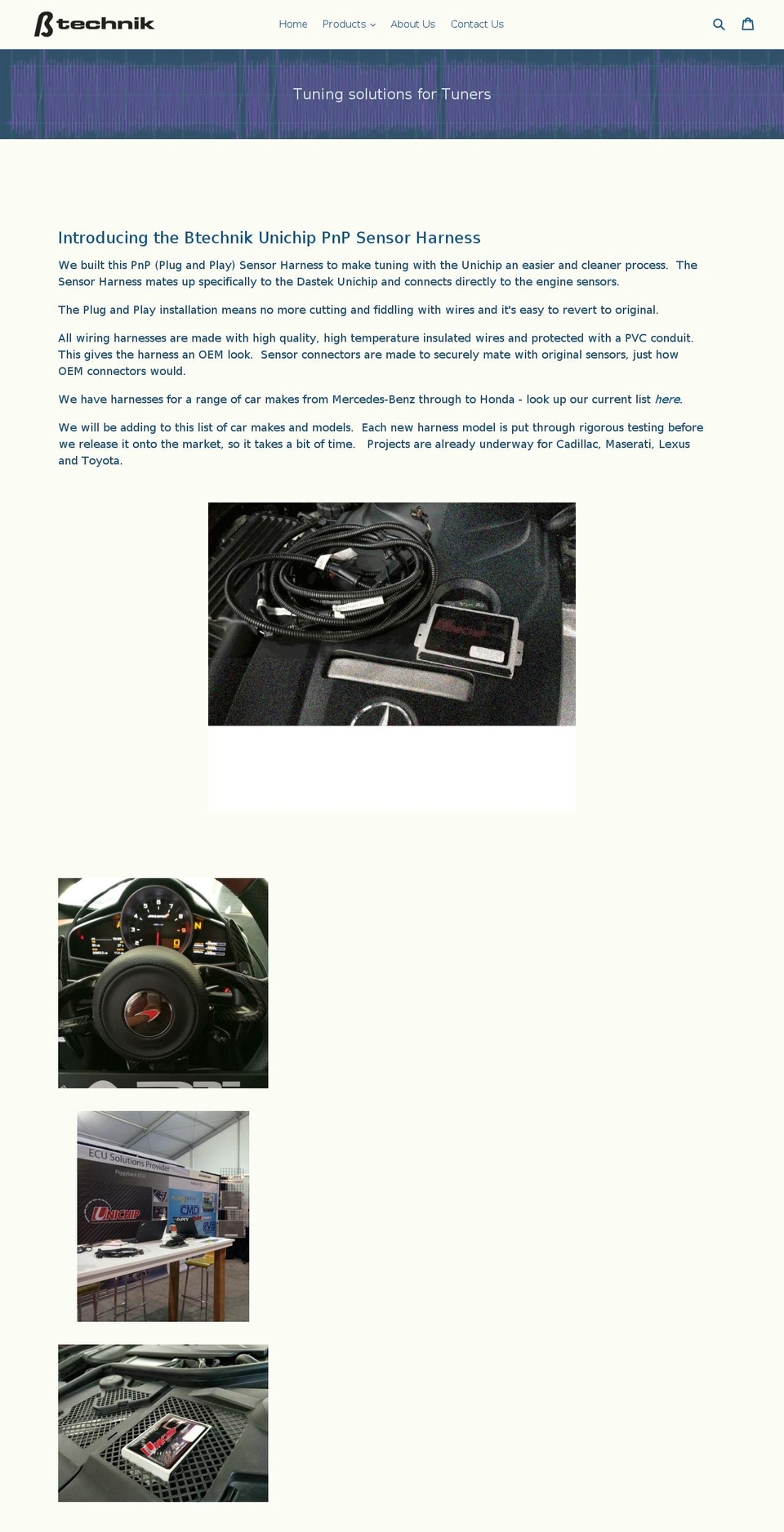 btechnik.com shopify website screenshot
