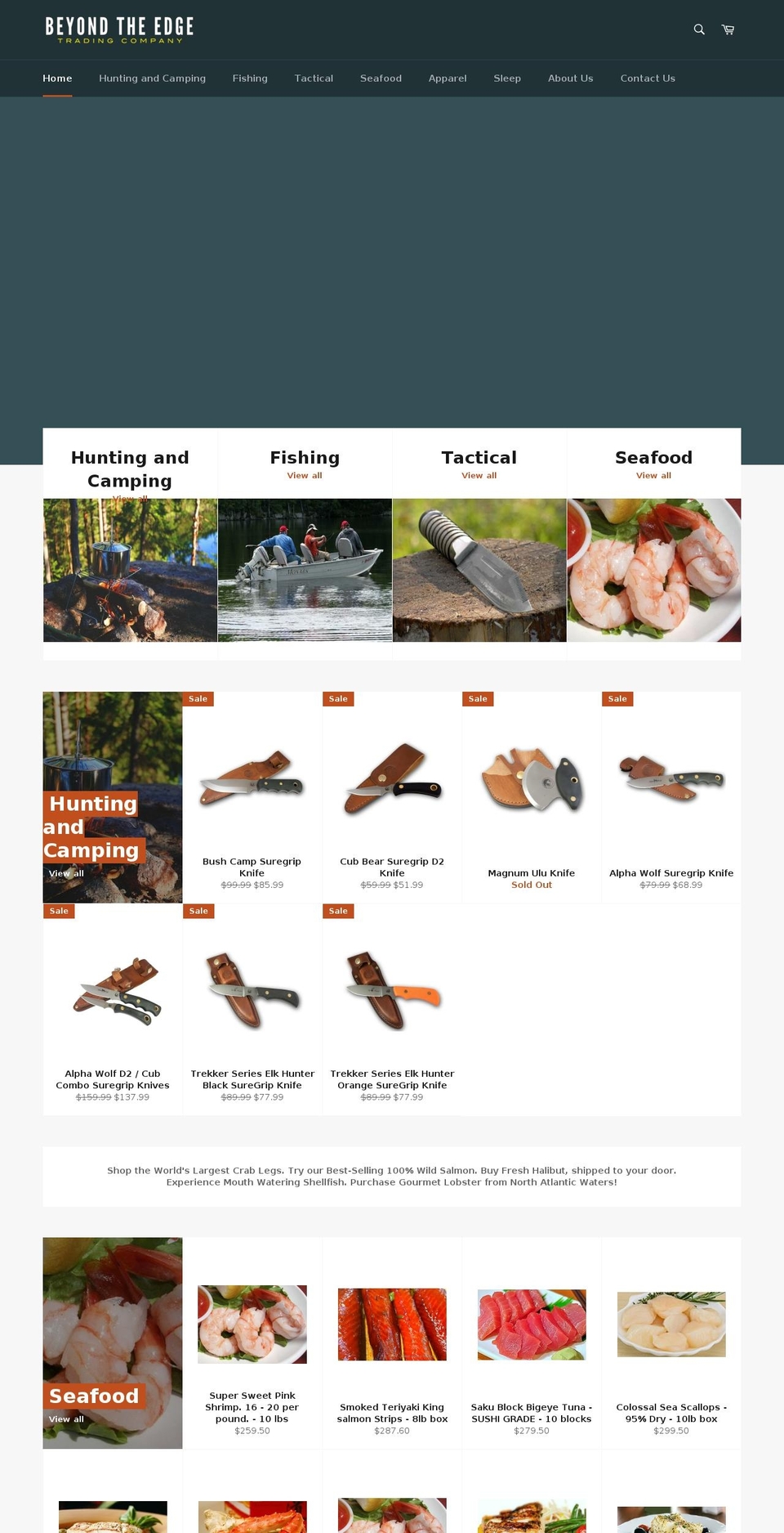 btetrading.com — Shopify storefront screenshot