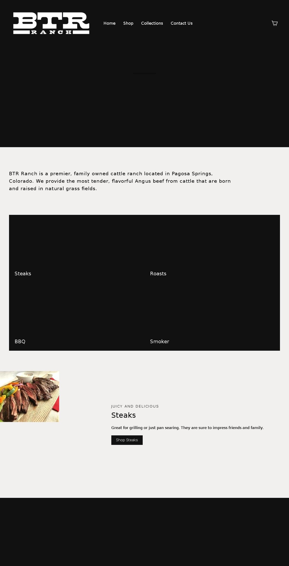btrranch.com — Shopify storefront screenshot