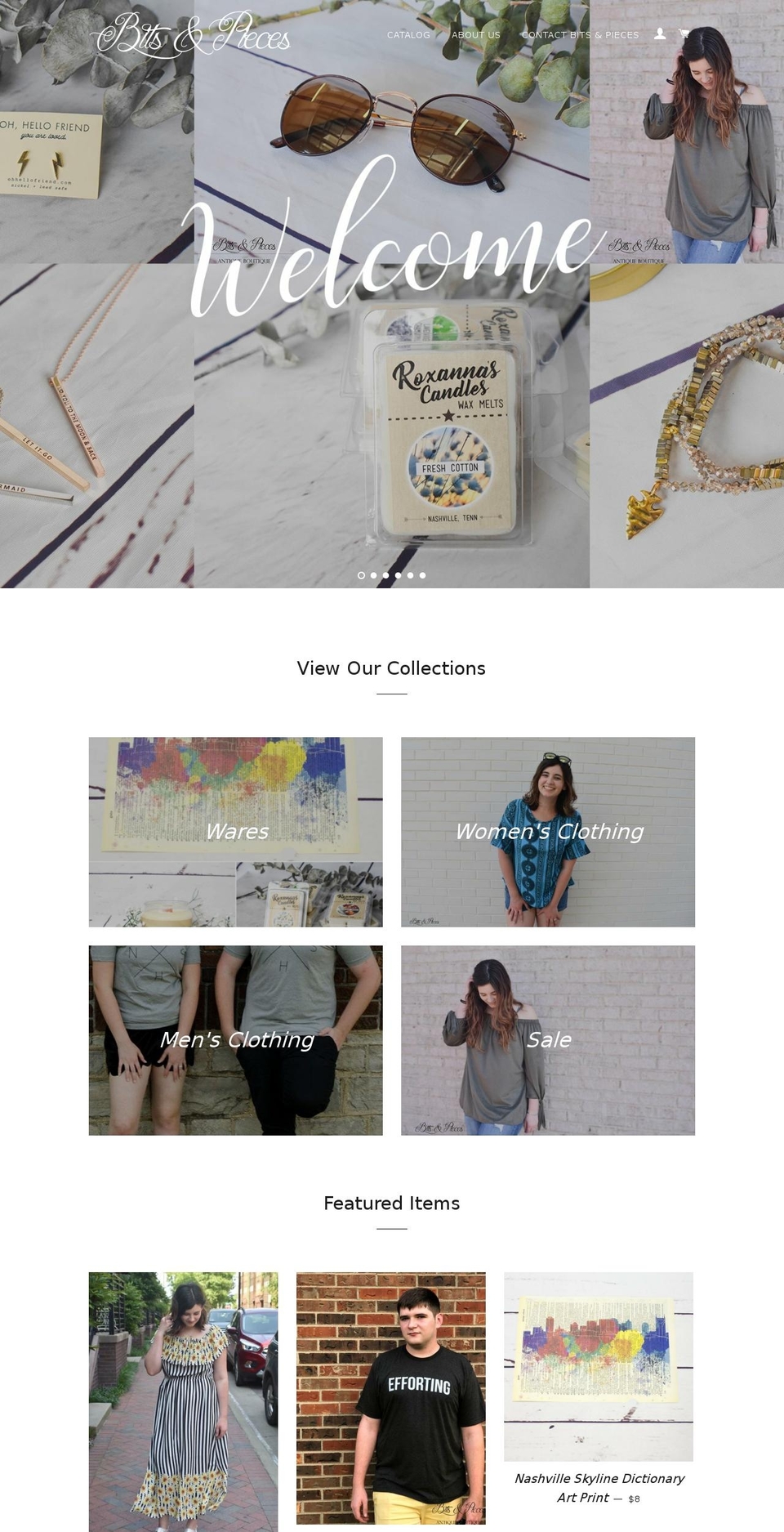 btsnpieces.com — Shopify storefront screenshot
