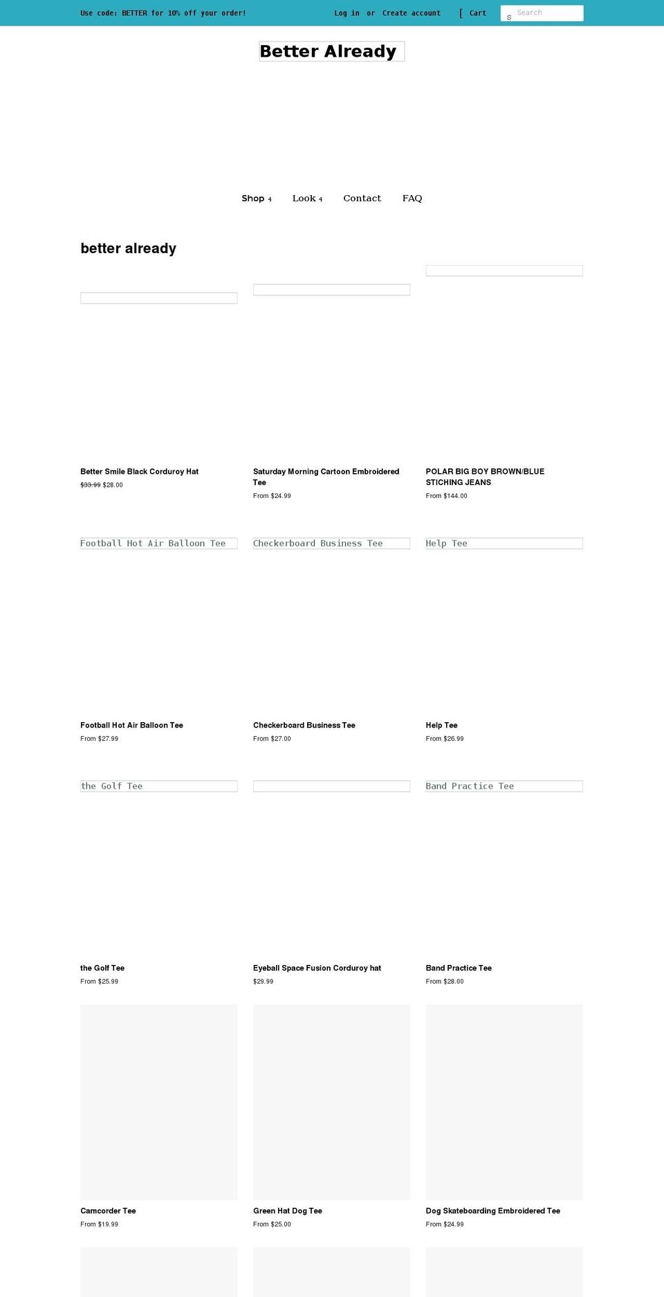 bttralrdy.com shopify website screenshot