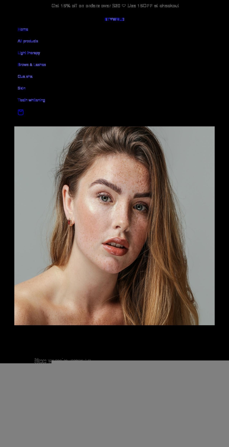 btywrld.com shopify website screenshot