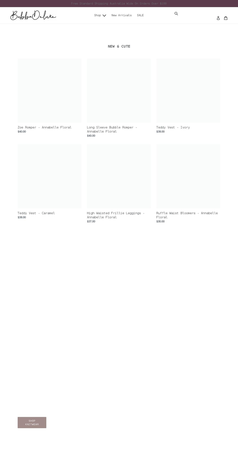 bubbadeluxe.com.au shopify website screenshot