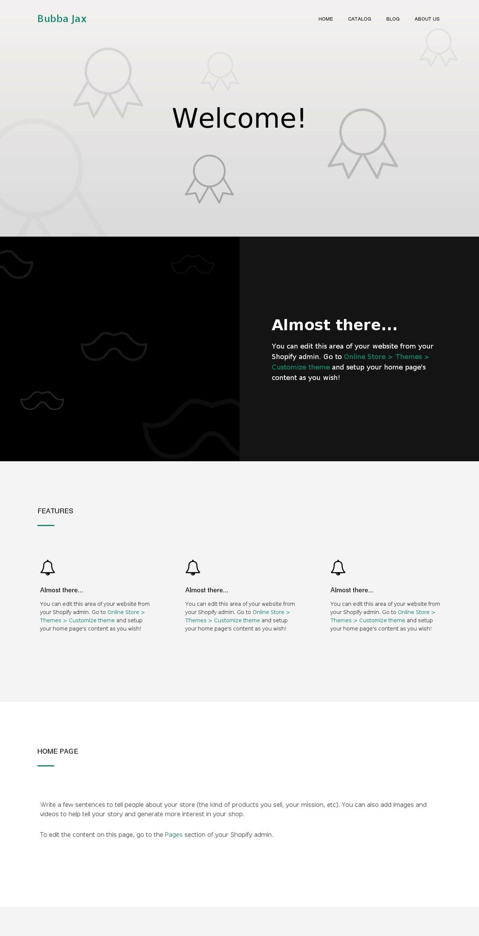bubbajax.com — Shopify storefront screenshot