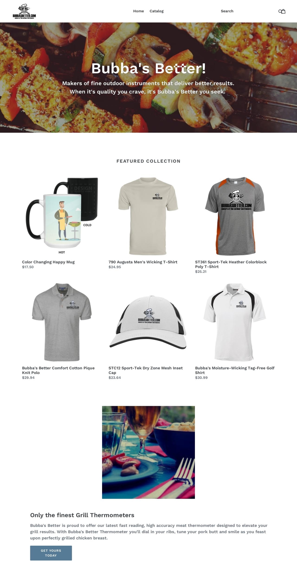 bubbasbetter.com shopify website screenshot