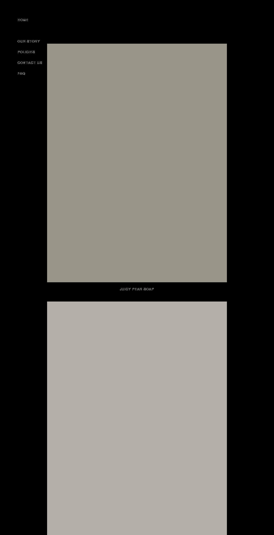 bubblebabessoaps.com shopify website screenshot