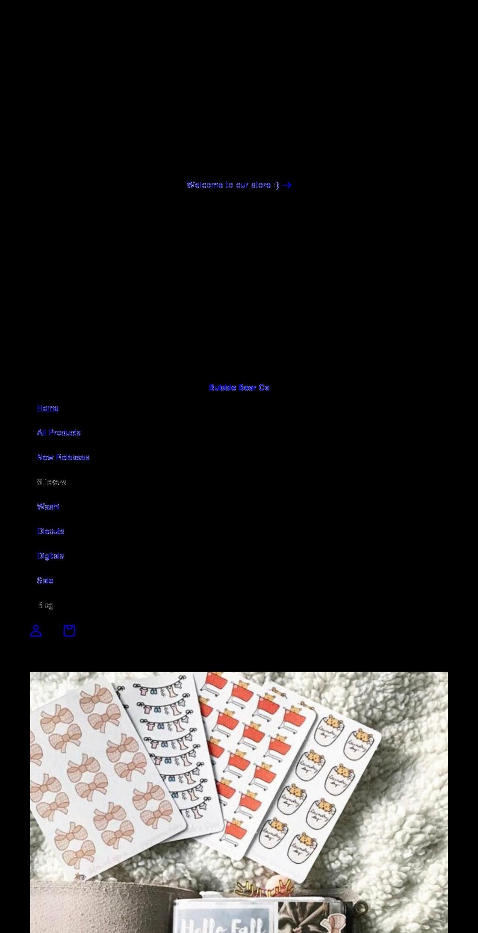 bubblebearco.com shopify website screenshot