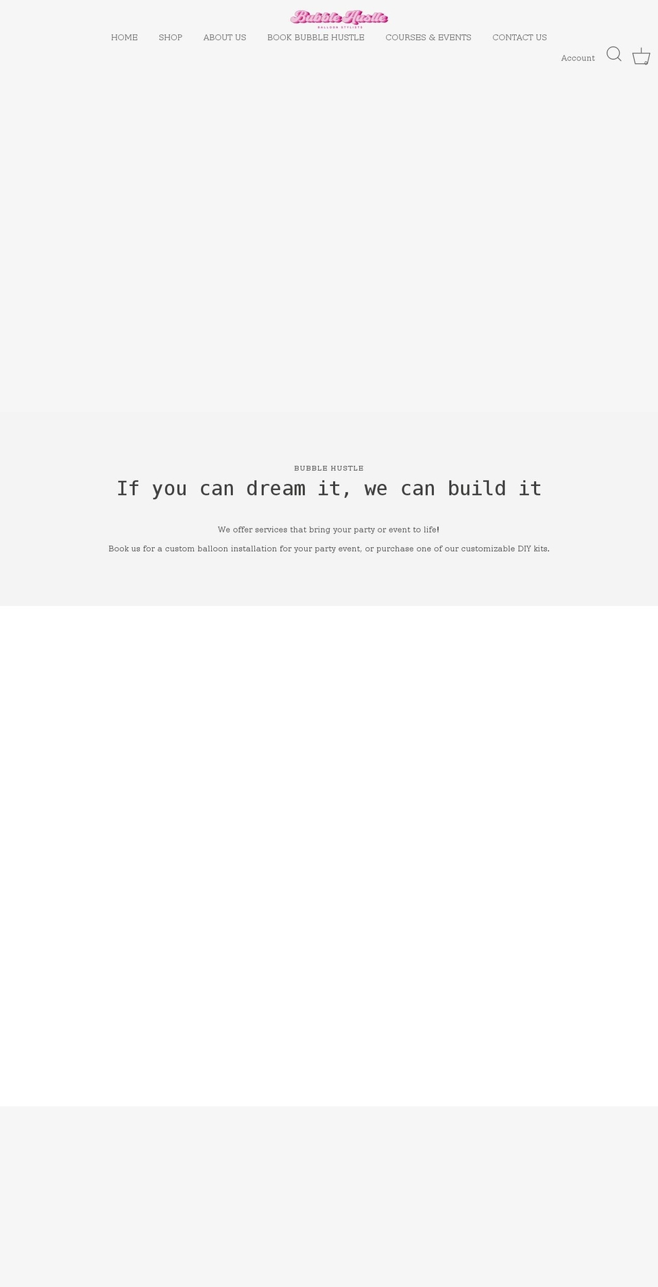 bubblehustle.com shopify website screenshot