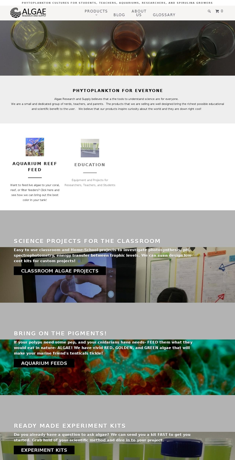 bubblingbeakers.com shopify website screenshot