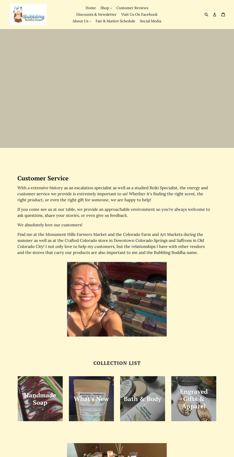 bubblingbuddha.com — Shopify storefront screenshot