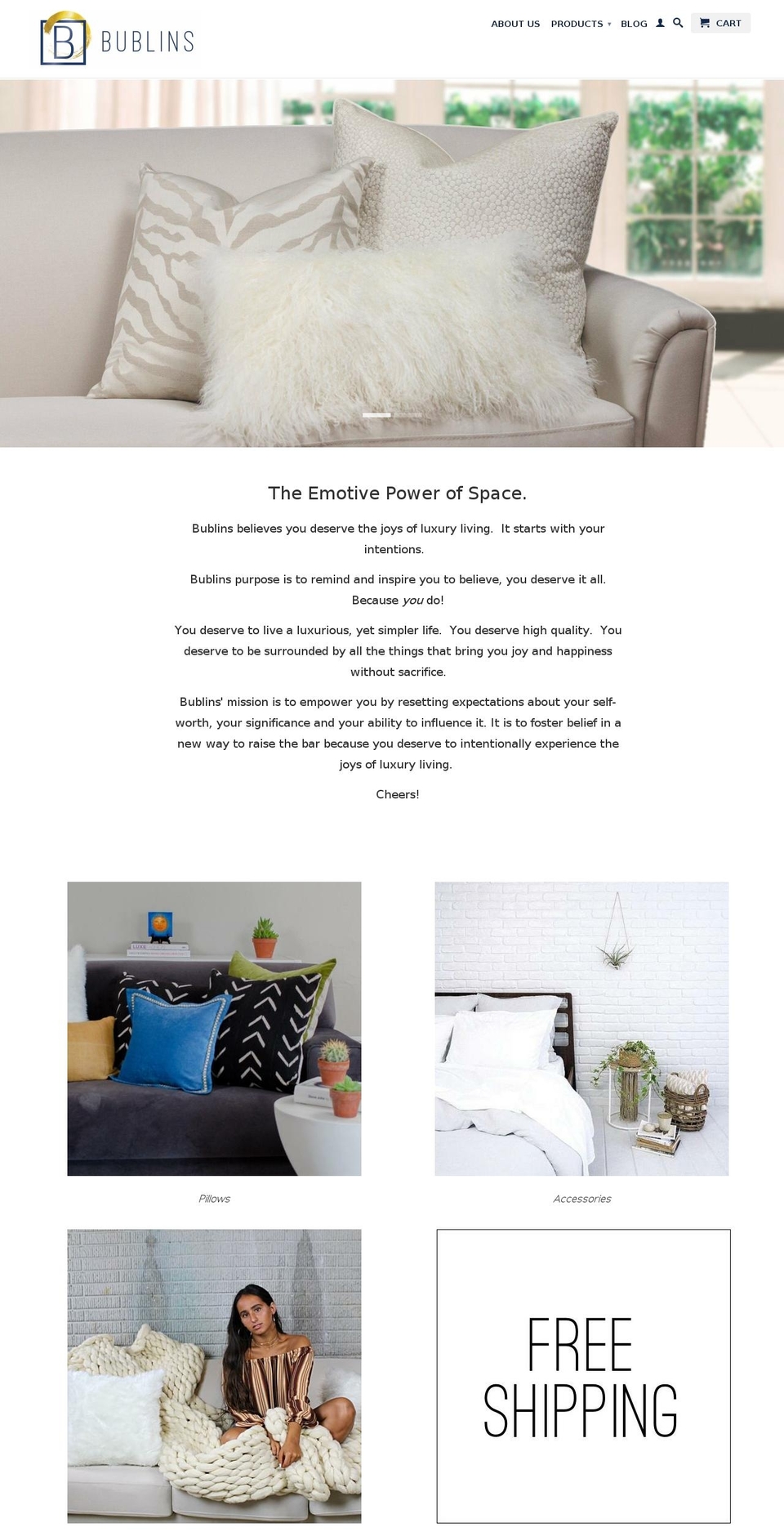 bublinskids.com — Shopify storefront screenshot
