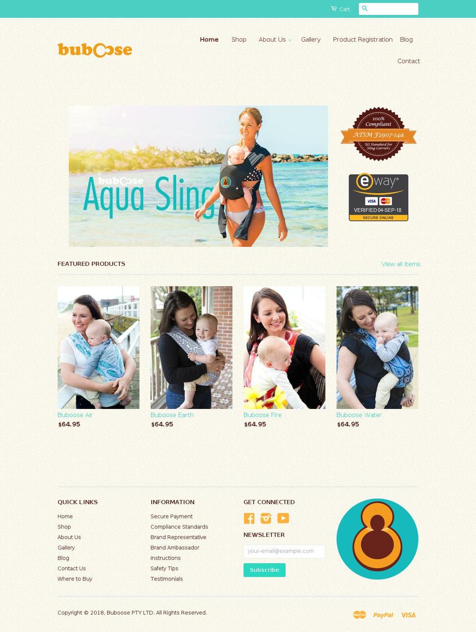 buboose.com — Shopify storefront screenshot