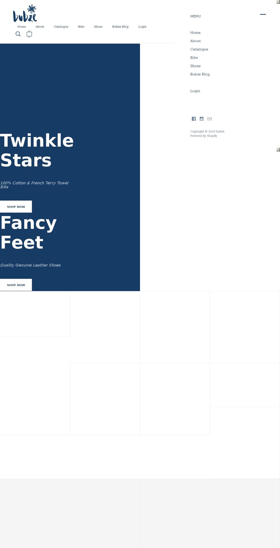 bubze.com.au shopify website screenshot
