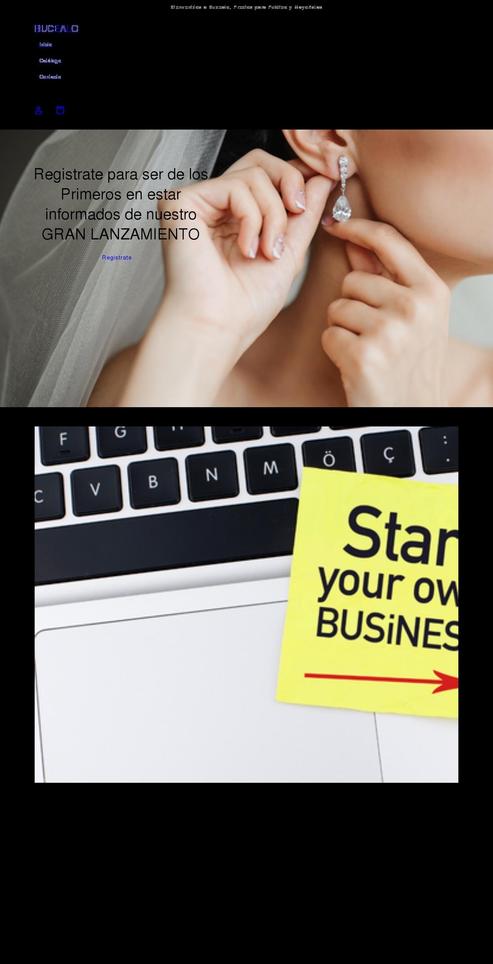 bucealo.com shopify website screenshot