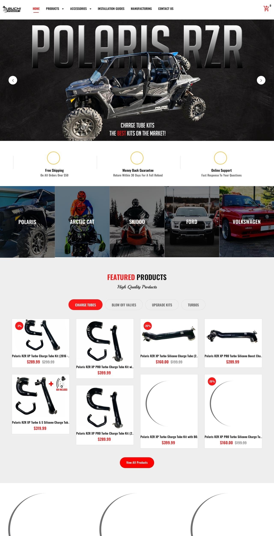 Ss-autoparts-home Shopify theme site example buchipower.com