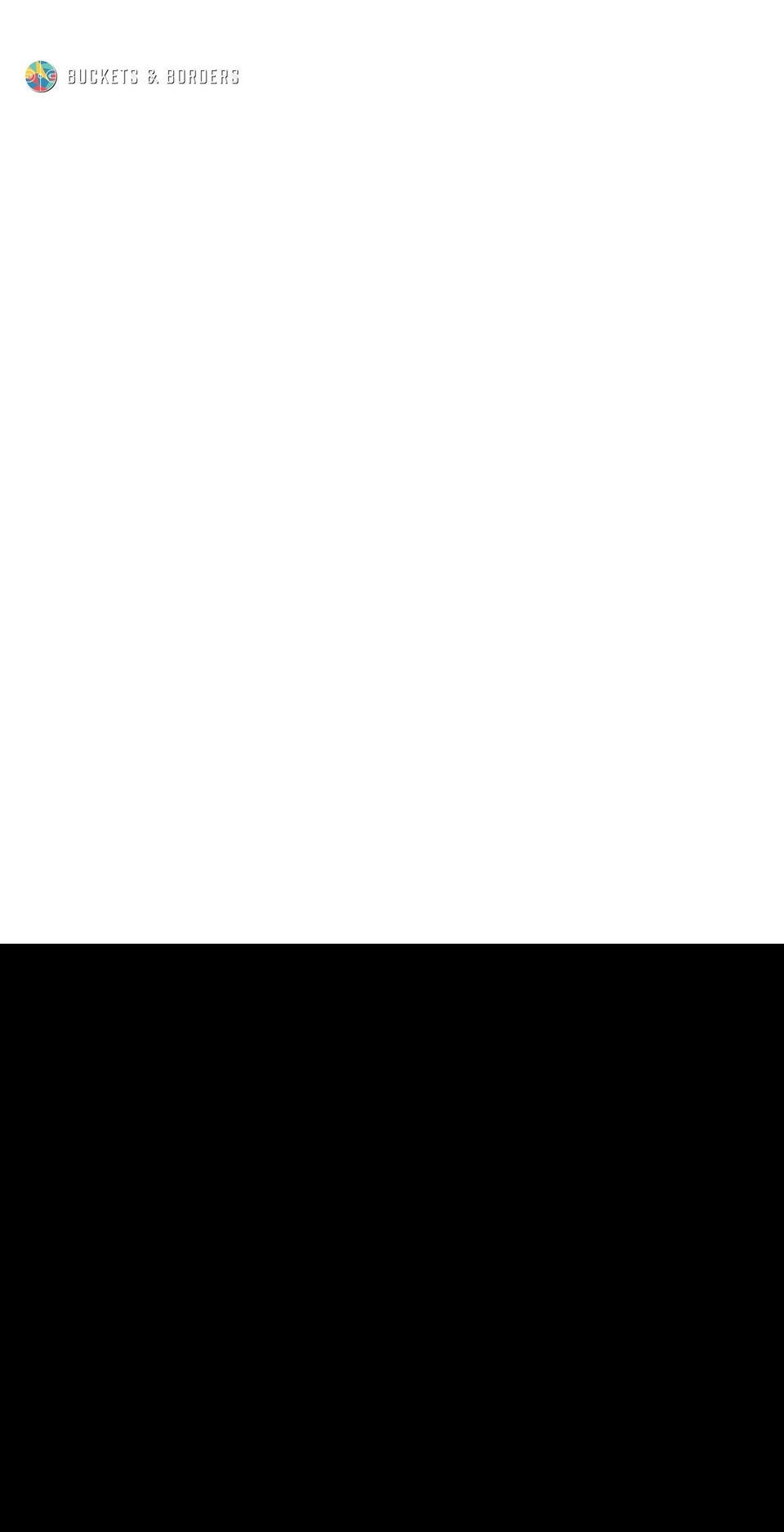 bucketsandborders.com shopify website screenshot