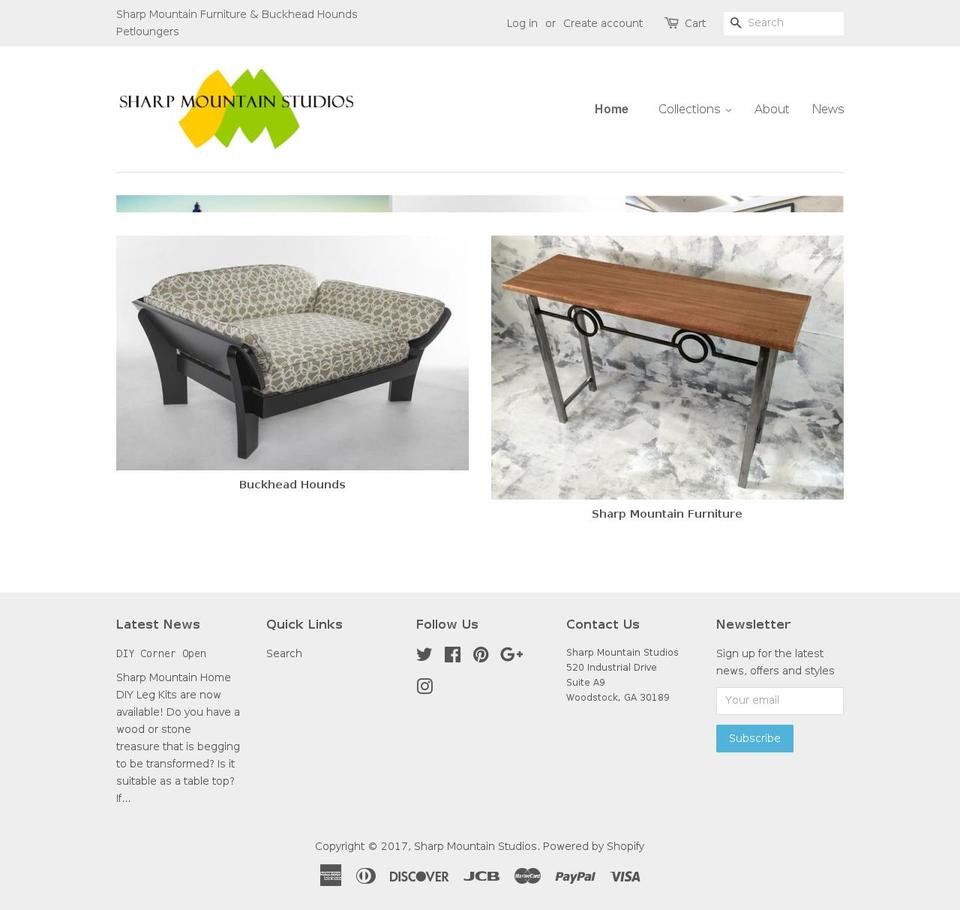 buckheadhounds.com shopify website screenshot