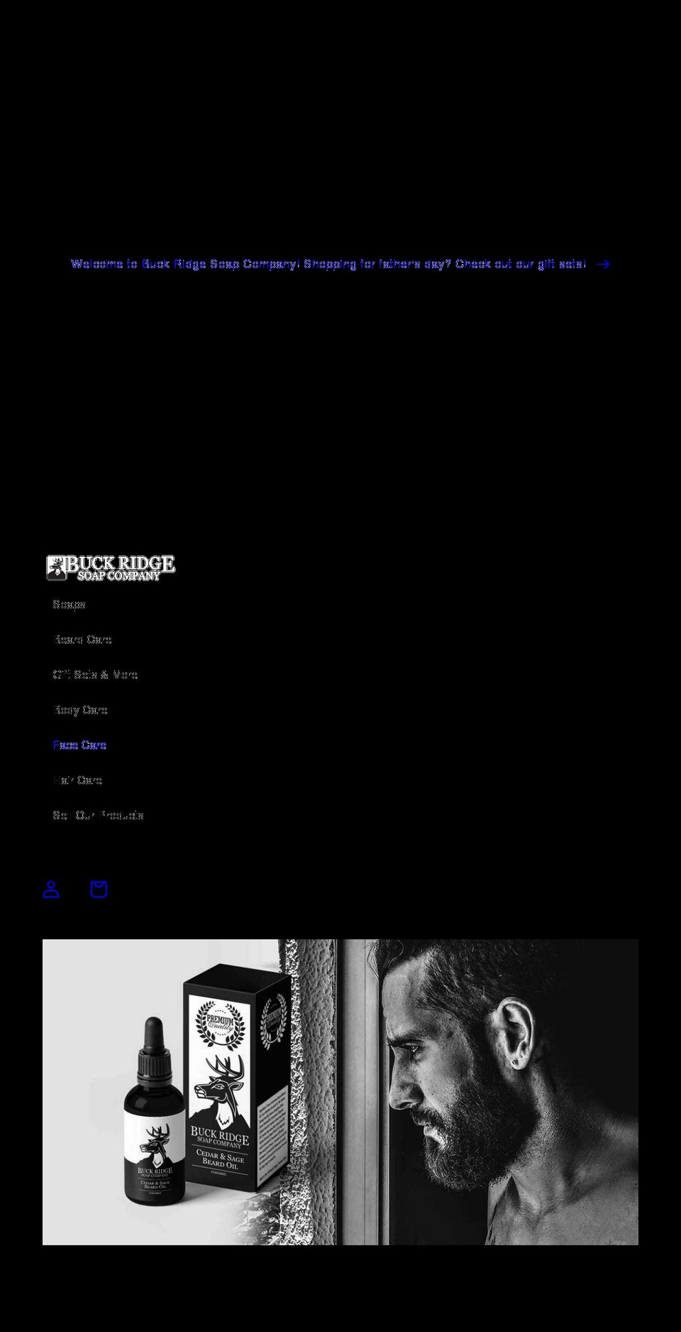 buckridgesoap.com — Shopify storefront screenshot