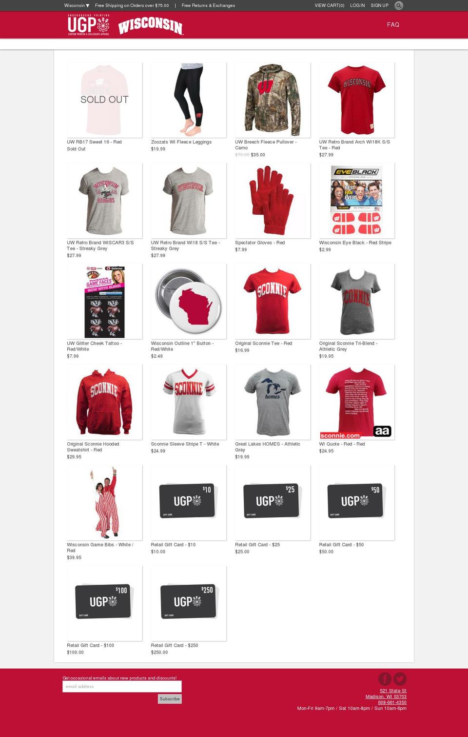 buckynation.com shopify website screenshot