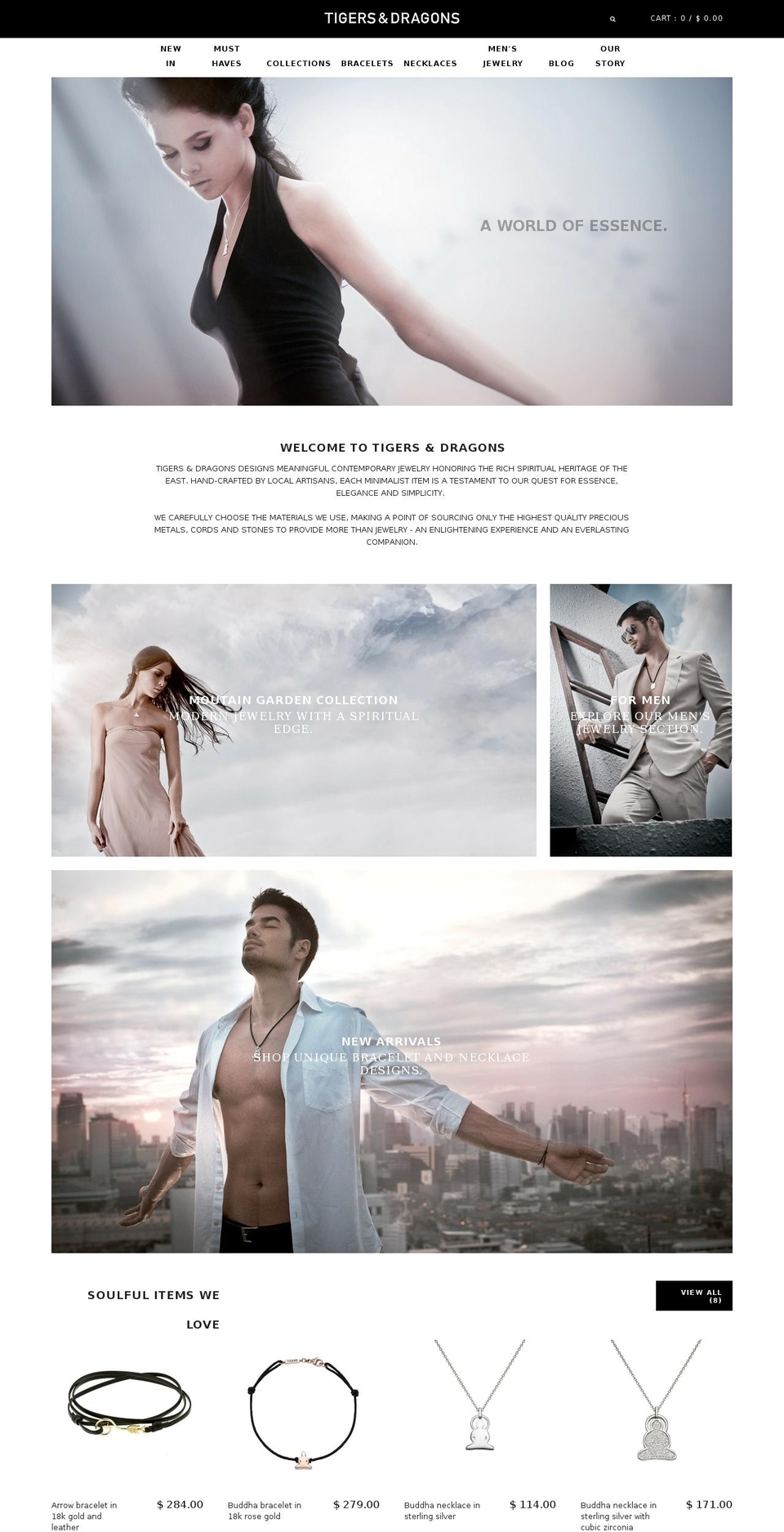 Mote | Production Shopify theme site example buddha-jewellery.com