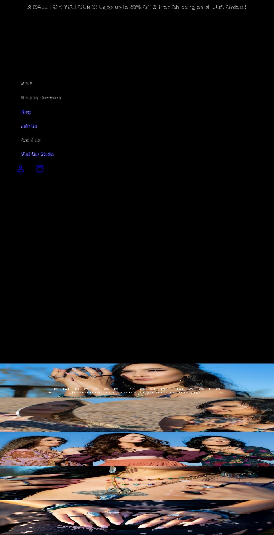 buddhablossomjewels.com — Shopify storefront screenshot