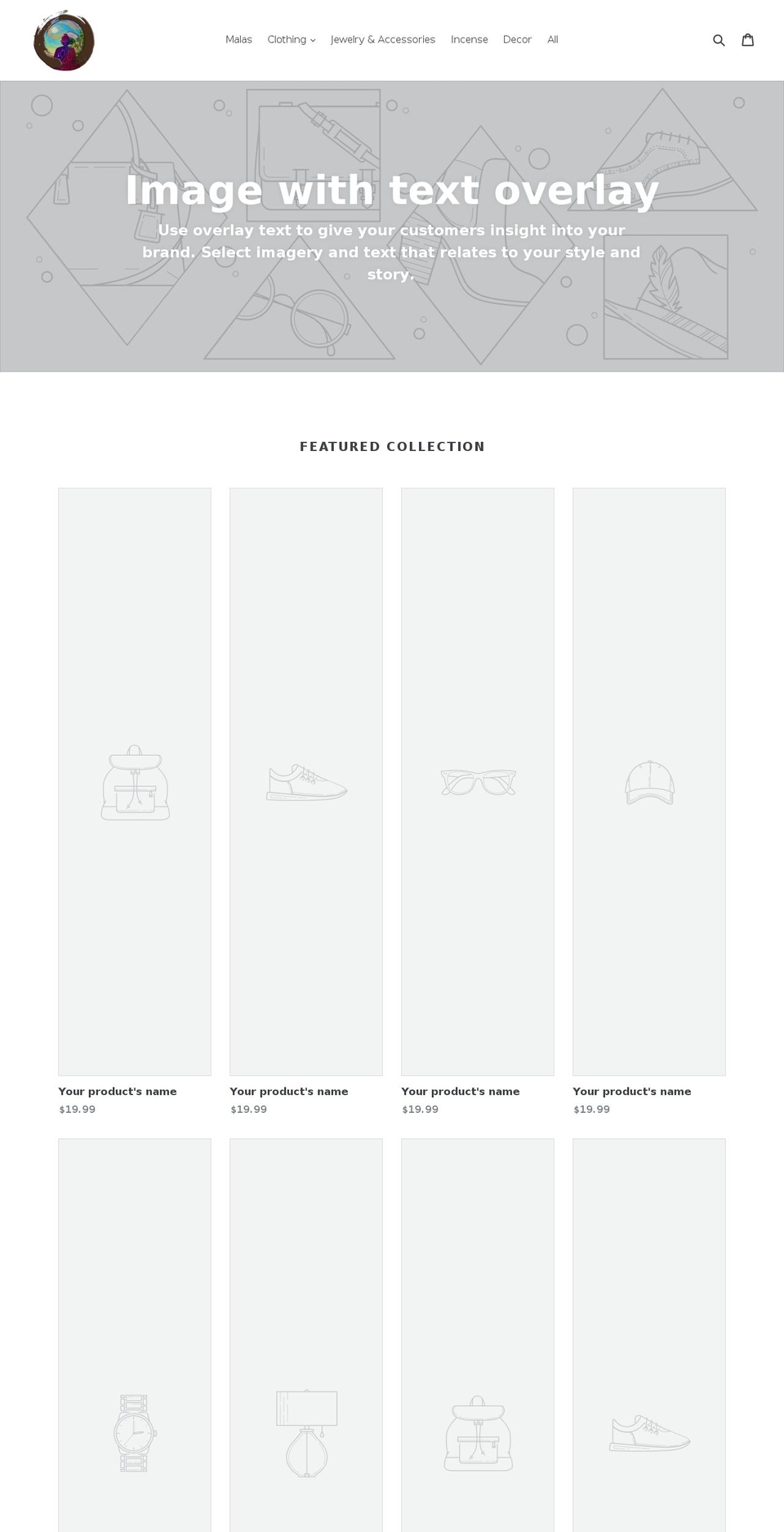 buddhahippie.com shopify website screenshot