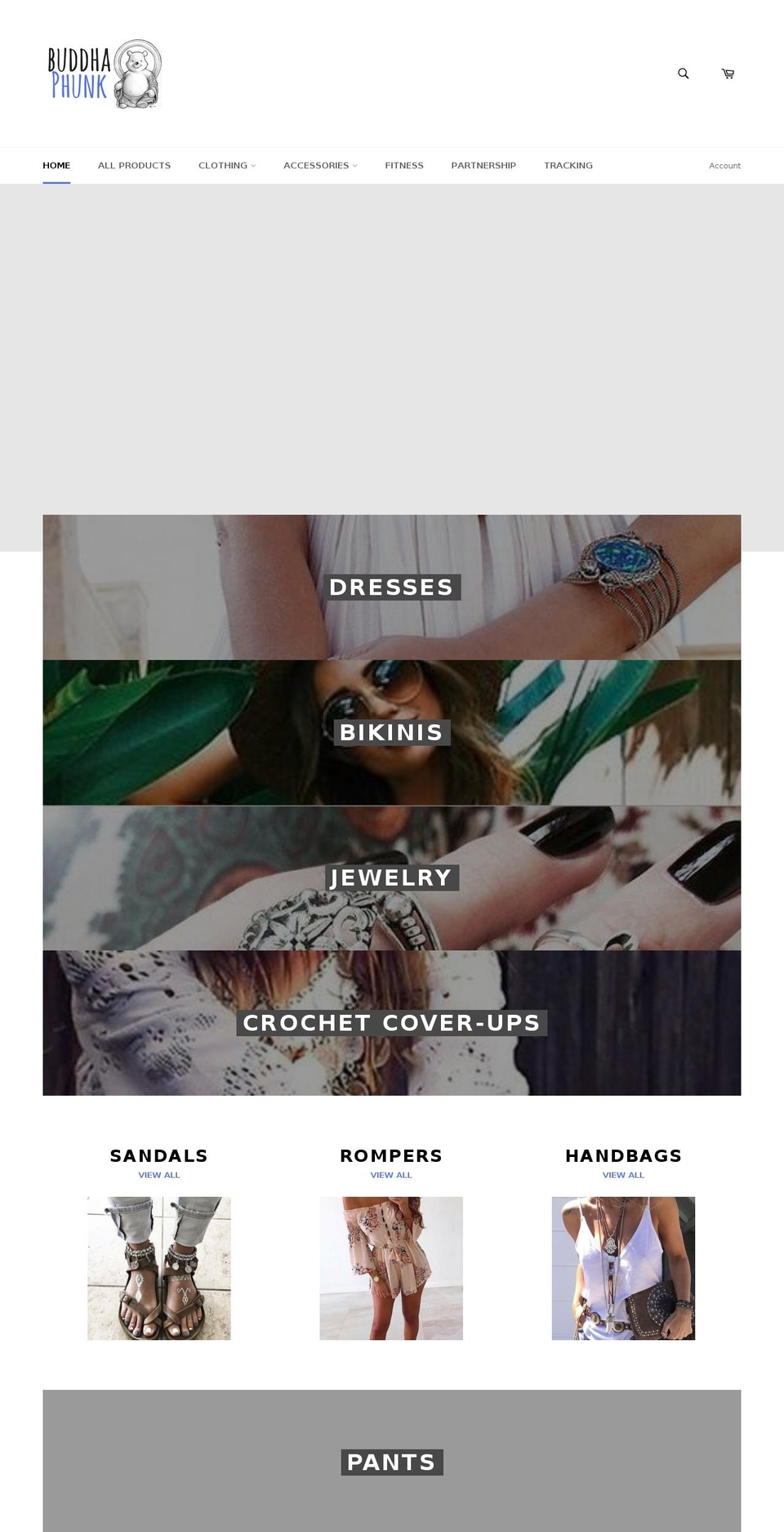 buddhaphunk.com — Shopify storefront screenshot
