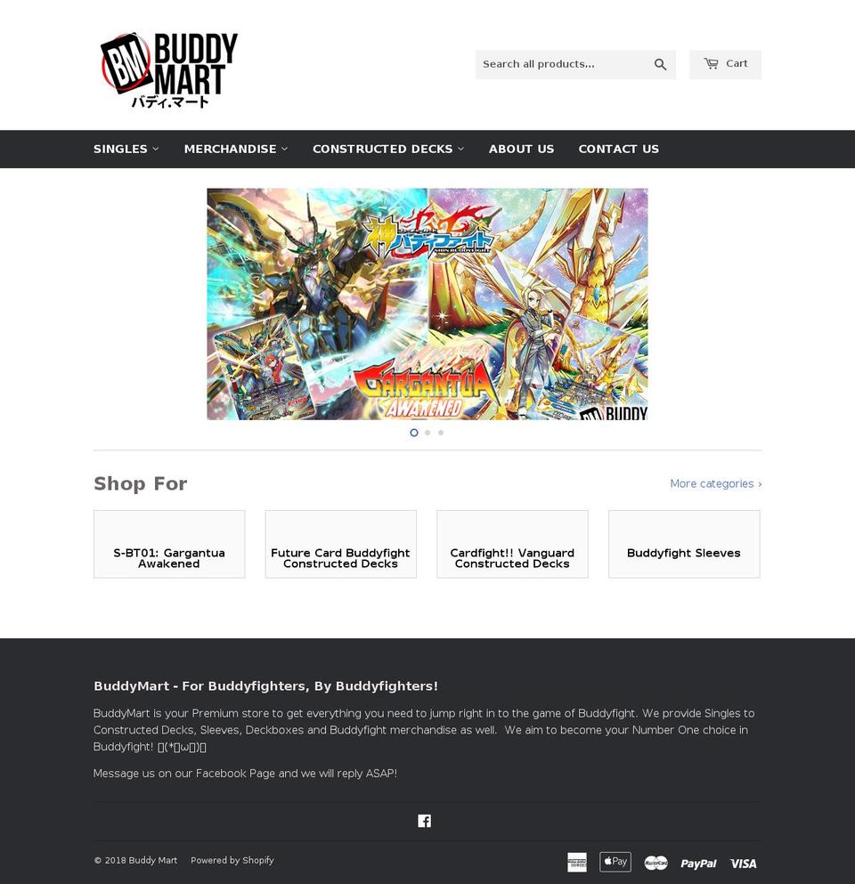 buddy-mart.com shopify website screenshot