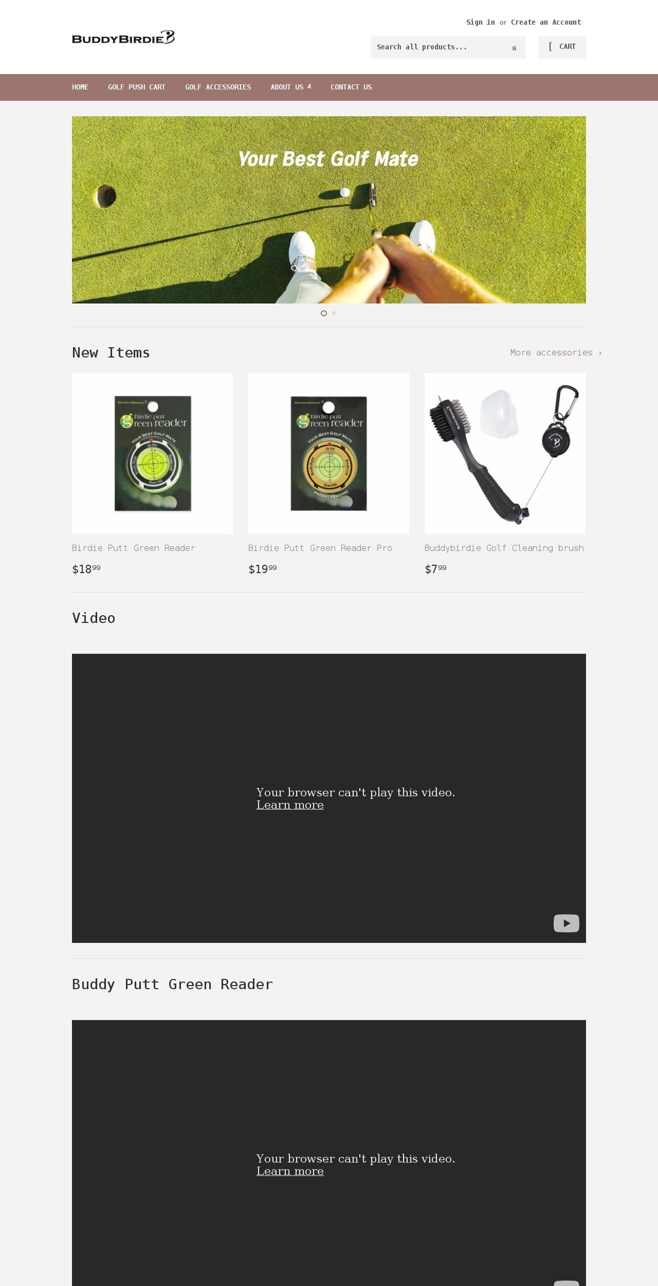 buddybirdie.com shopify website screenshot