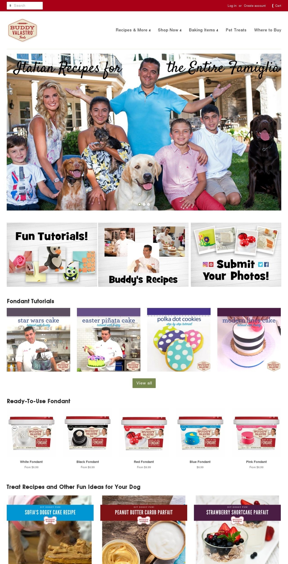 buddydelights.com — Shopify storefront screenshot