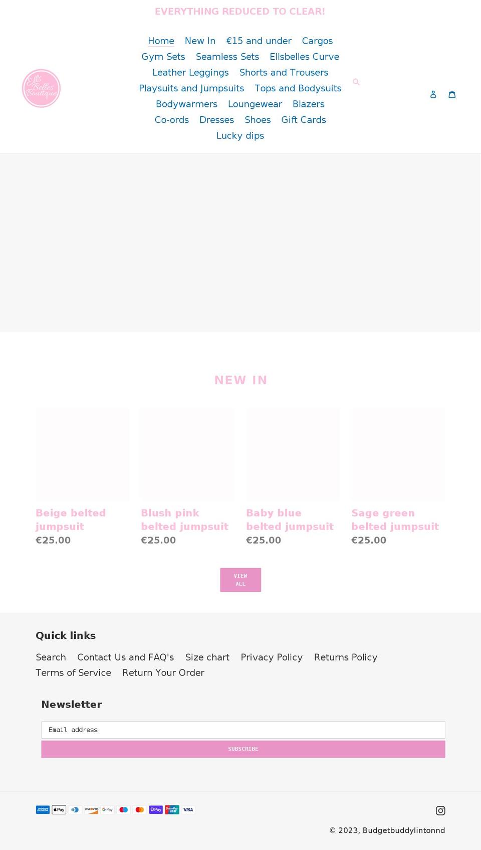 budgetbuddylintonnd.com shopify website screenshot