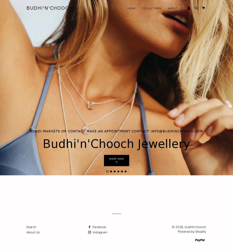 budhinchooch.com — Shopify storefront screenshot