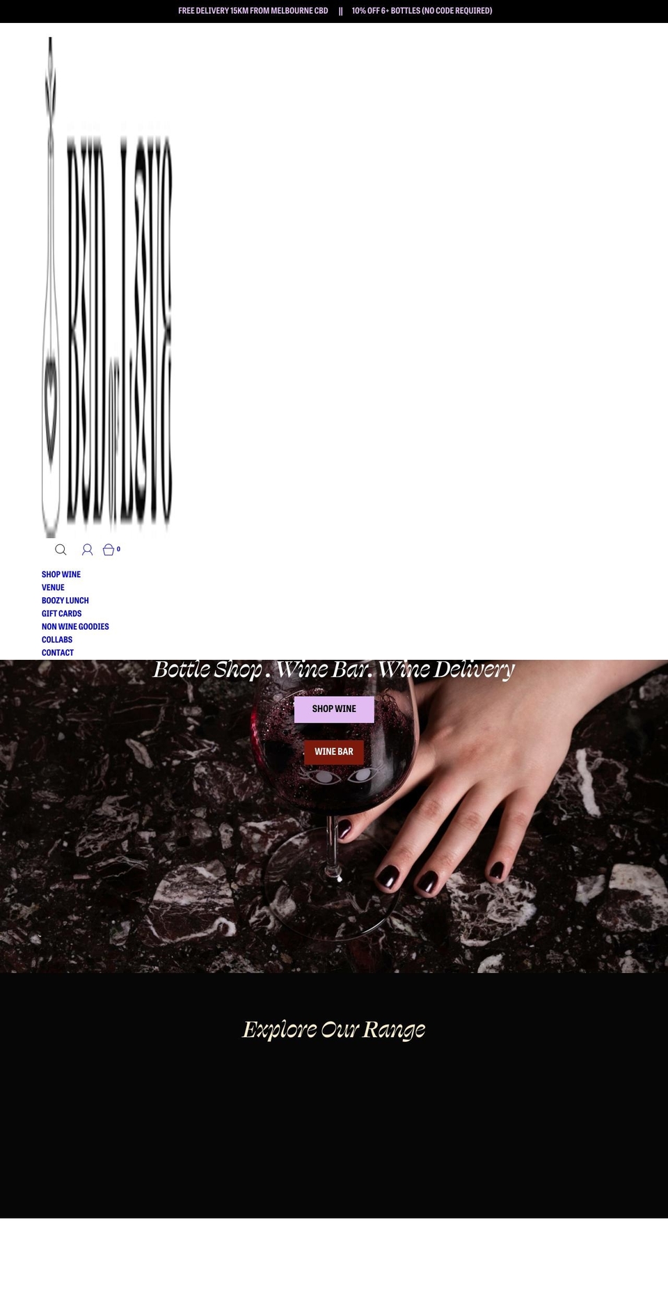 budoflovewinestore.com shopify website screenshot