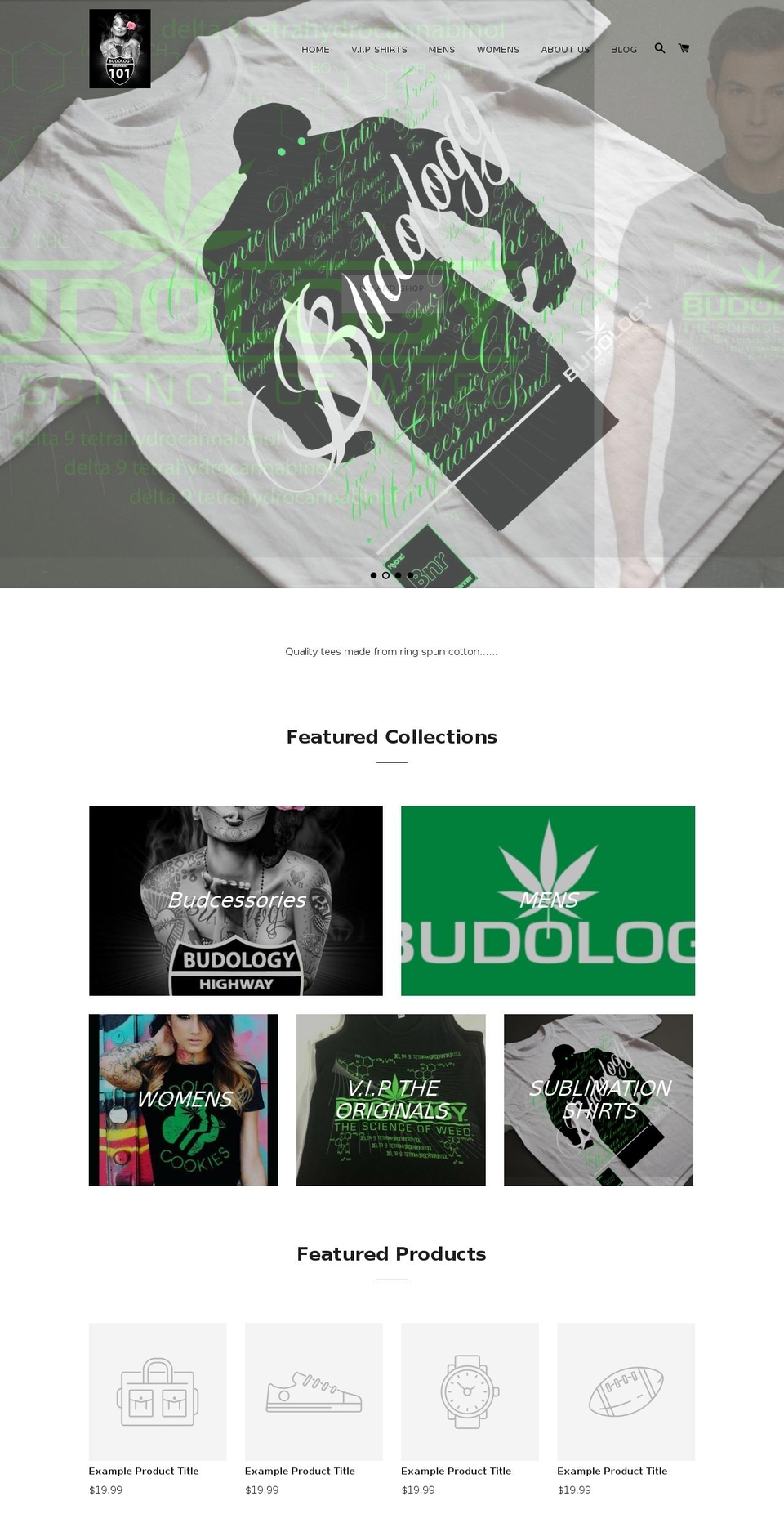 budologist.com shopify website screenshot