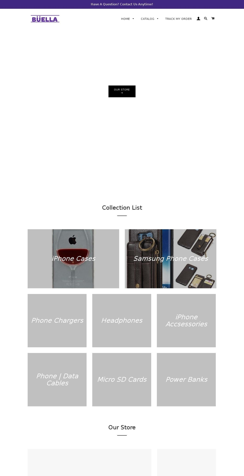 buella.com — Shopify storefront screenshot