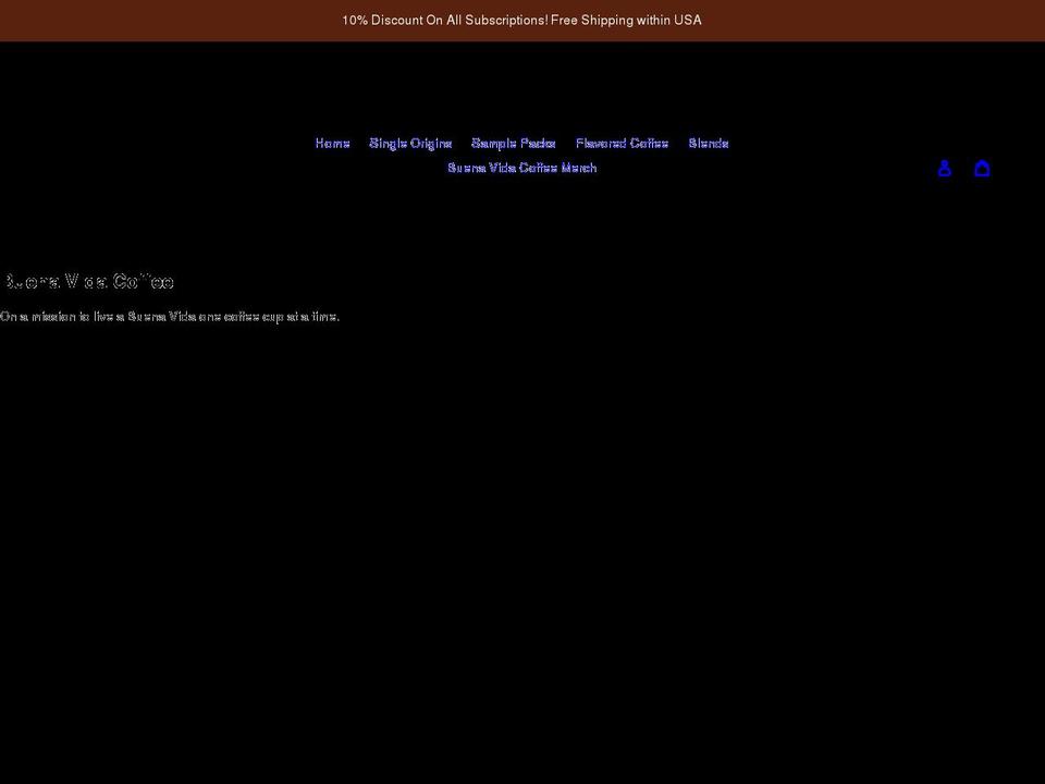 buena-vida-collection.myshopify.com shopify website screenshot