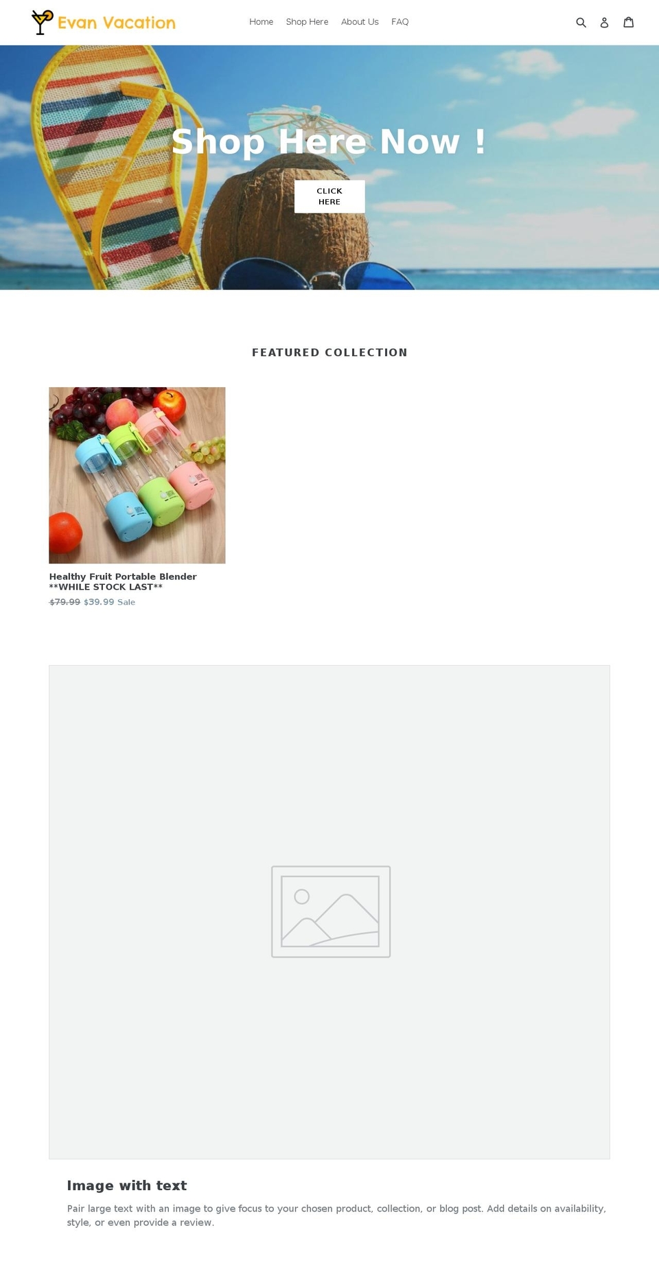 buenastore.com — Shopify storefront screenshot