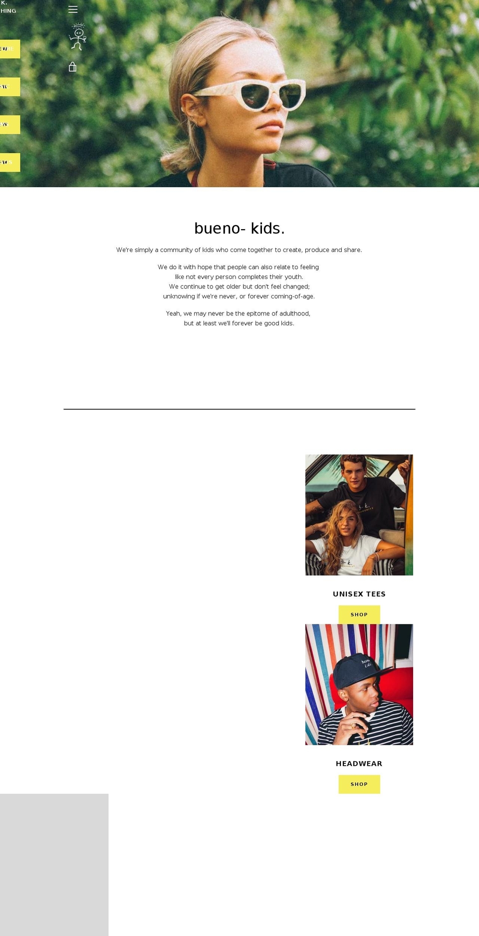 buenokids.com — Shopify storefront screenshot