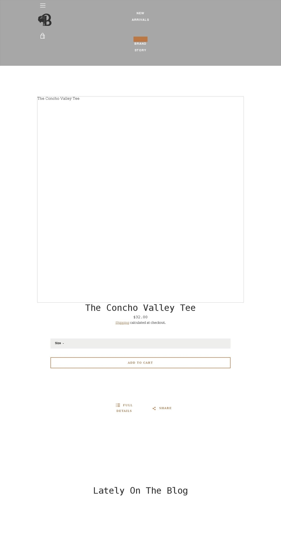 buffalobettys.com shopify website screenshot