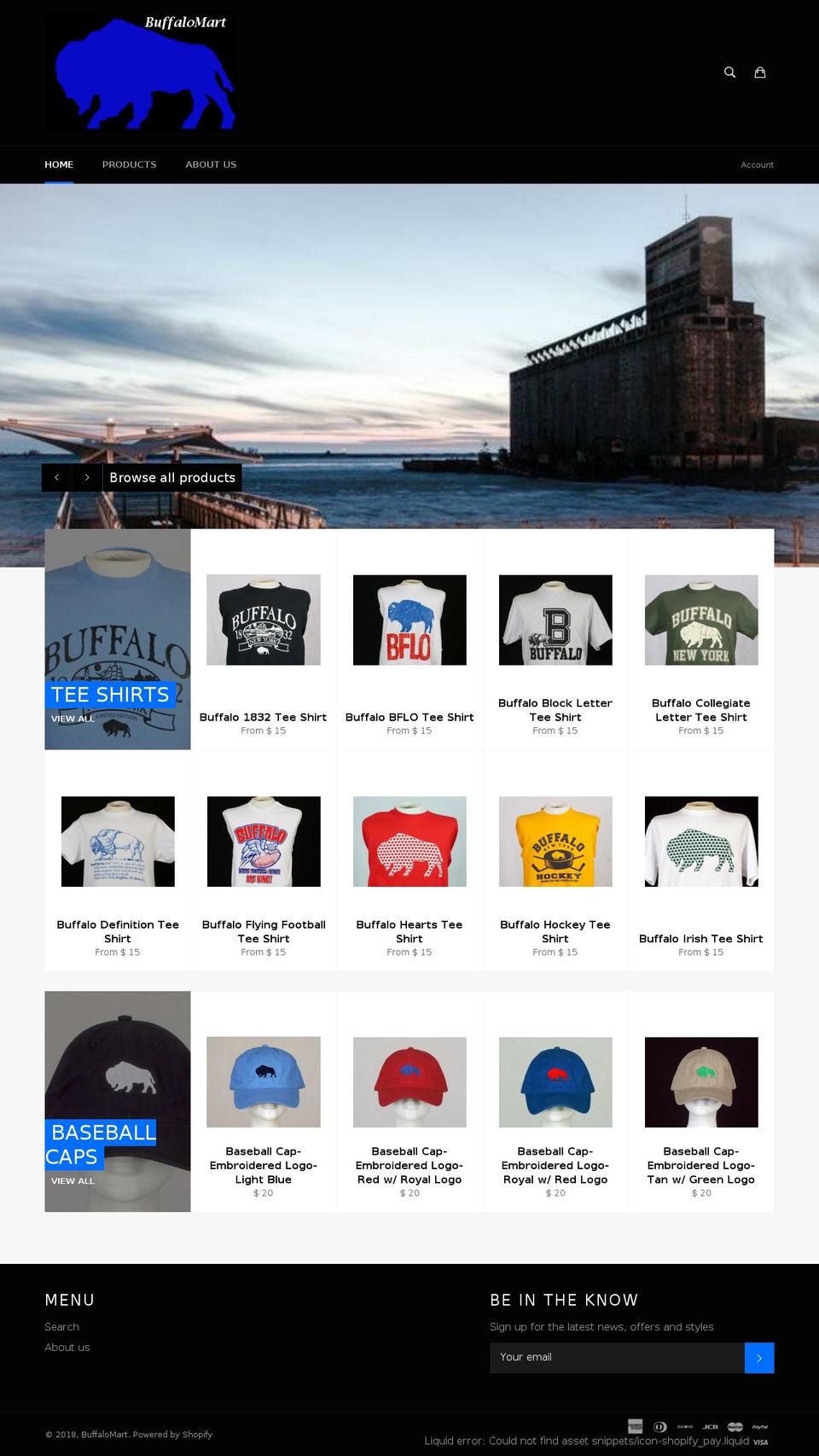 buffalomart.com — Shopify storefront screenshot